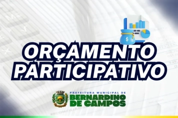 ORÇAMENTO PARTICIPATIVO