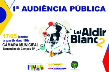  1ª AUDIÊNCIA LEI ALDIR BLANC 2